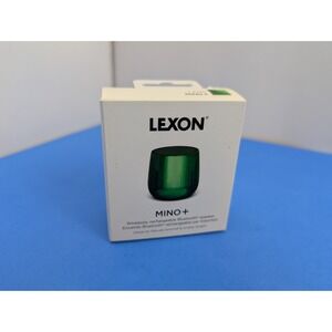 Lexon Mino+ Portable Bluetooth Speaker w/ Microphone Selfie Remote - Gloss Green